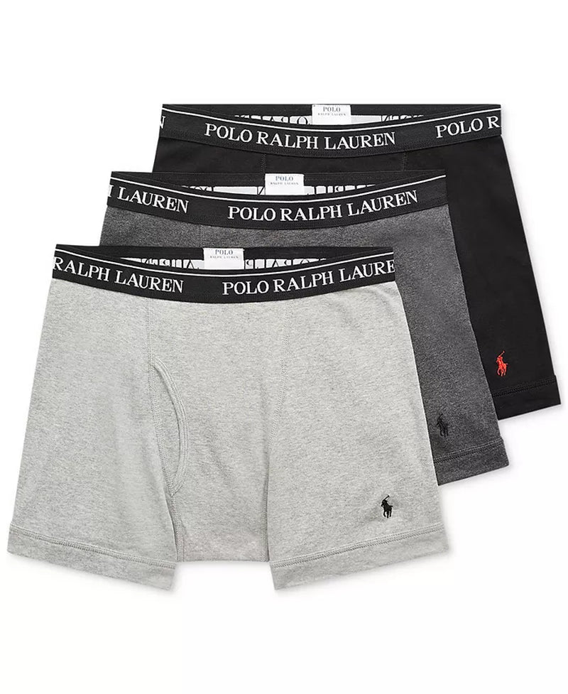 Men'S 3-Pack Classic Cotton Boxer Briefs