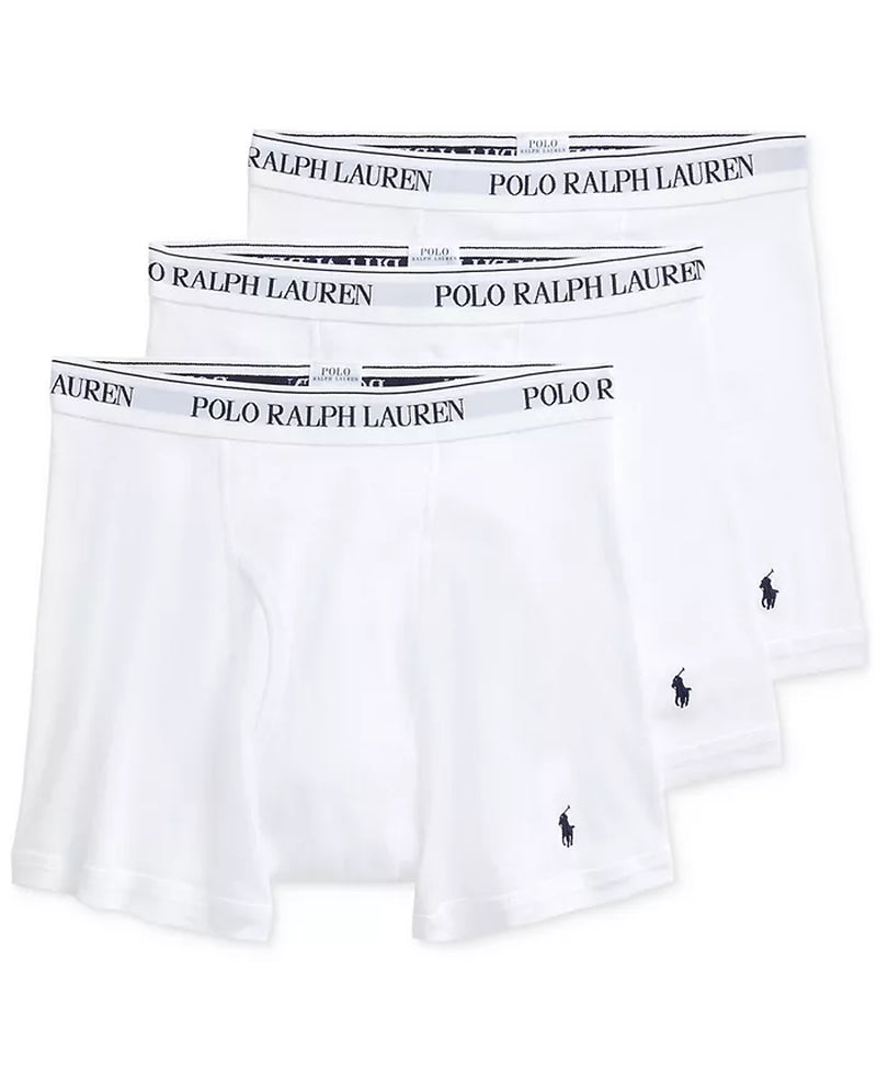 Men'S 3-Pack Classic Cotton Boxer Briefs