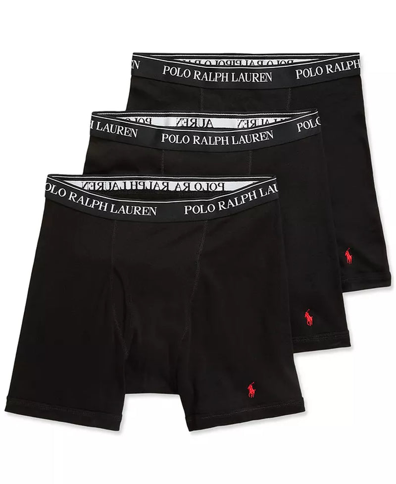 Men'S 3-Pack Classic Cotton Boxer Briefs