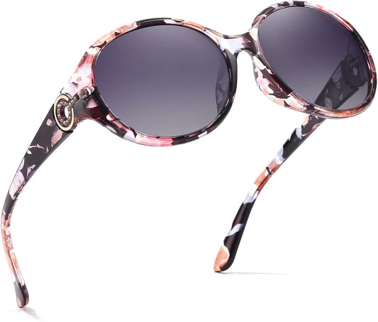 Polarized Sunglasses for Women Vintage Sunglasses Oversized Big Sun Glasses Ladies Shades UV400 Protection